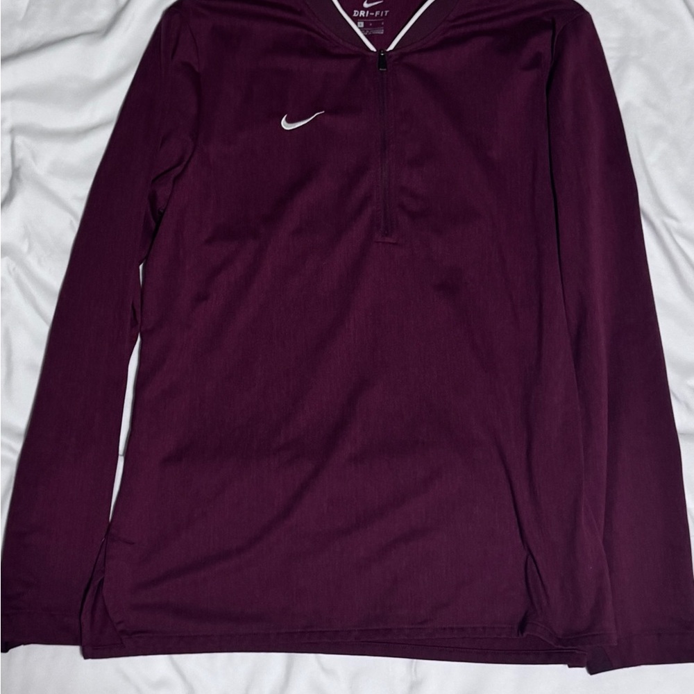 Nike Burgundy Dri-FIT Jacket